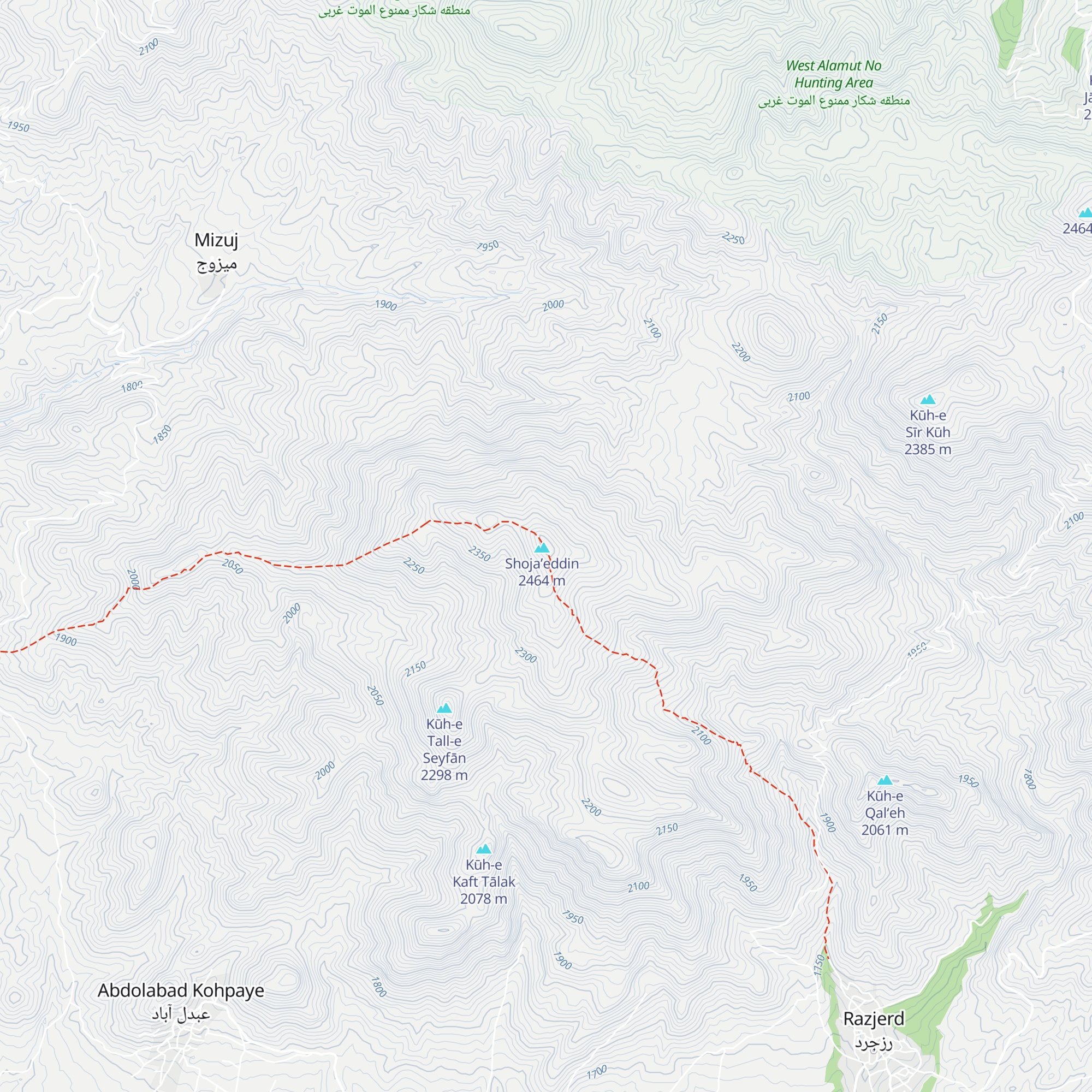 Shoja’eddin map