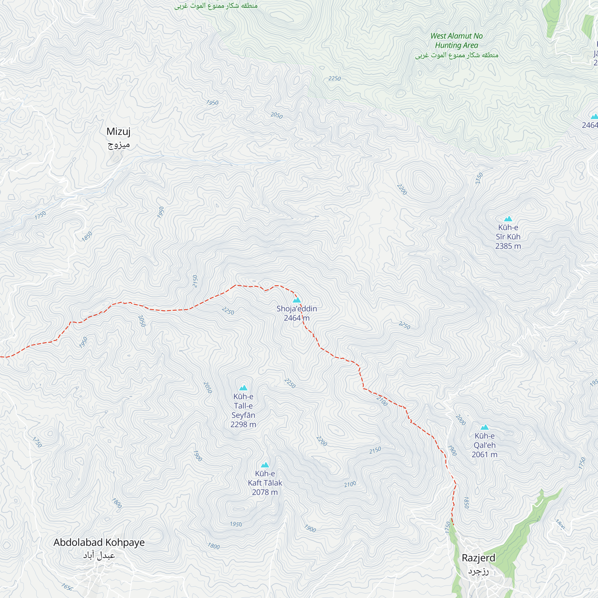 Shoja’eddin map