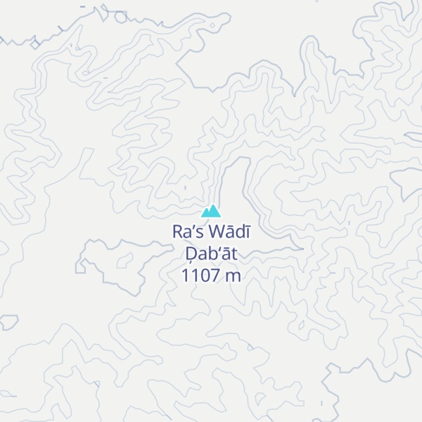 Map of Ra’s Wādī Ḑab‘āt