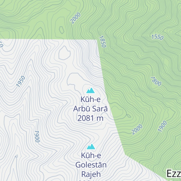 Map of Kūh-e Arbū Sarā