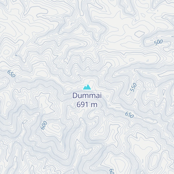 Map of Dummai