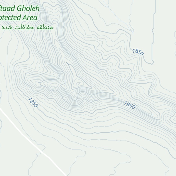 Map of Kūh-e Pahneh