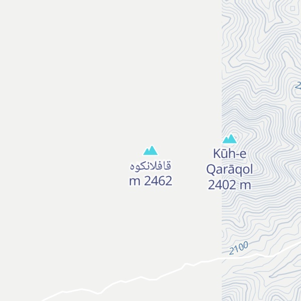 Map of قافلانکوه