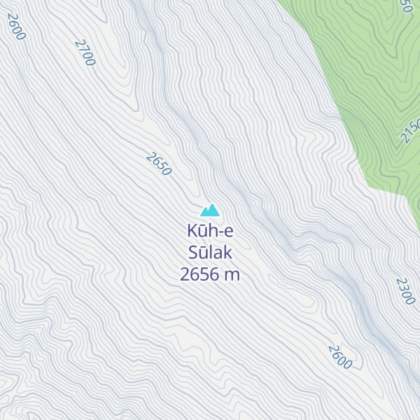 Map of Kūh-e Sūlak