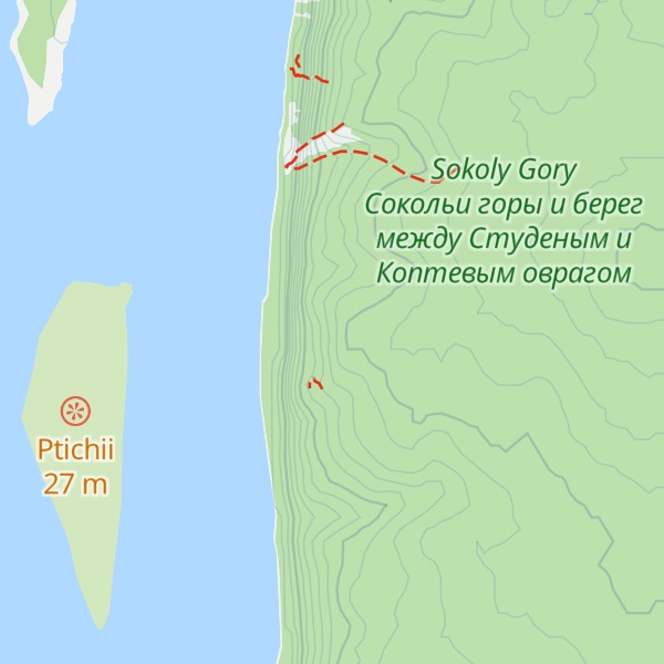 Map of Zmeinaya