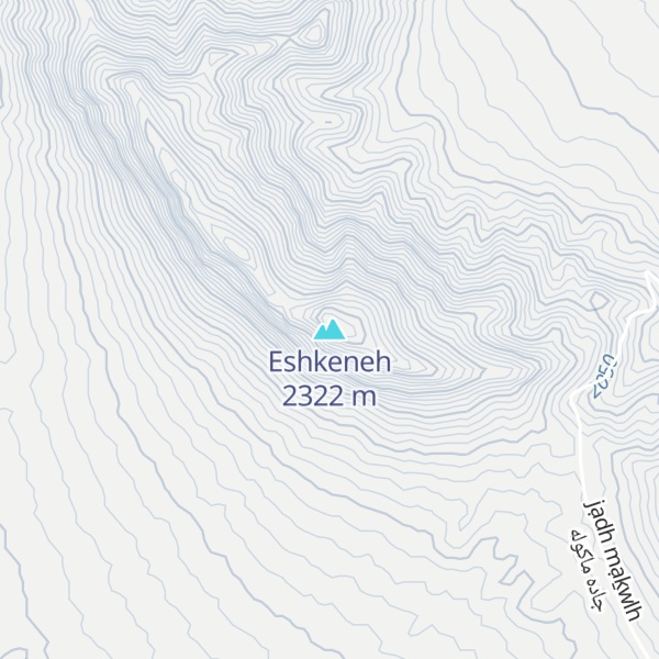 Map of Eshkeneh