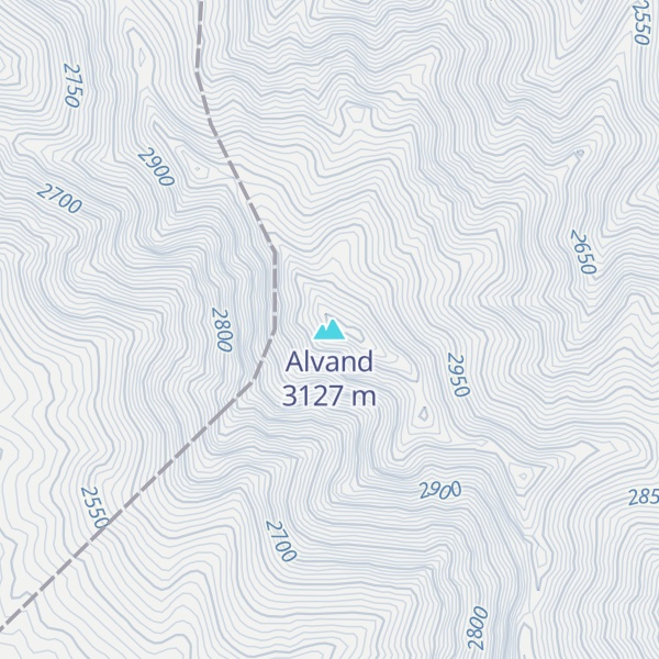 Map of Alvand