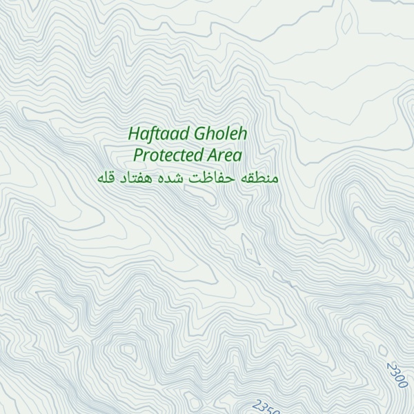Map of Kūh-e Yatīmak