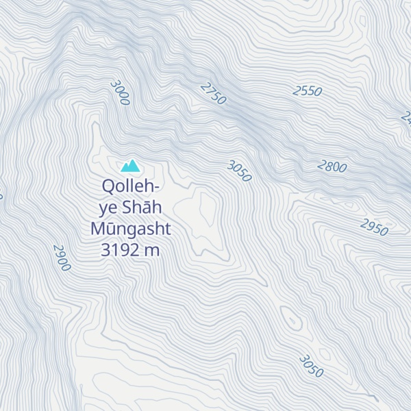 Map of Kūh-e Sardak