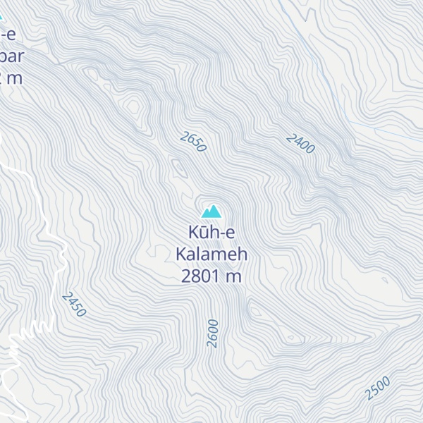 Map of Kūh-e Kalameh