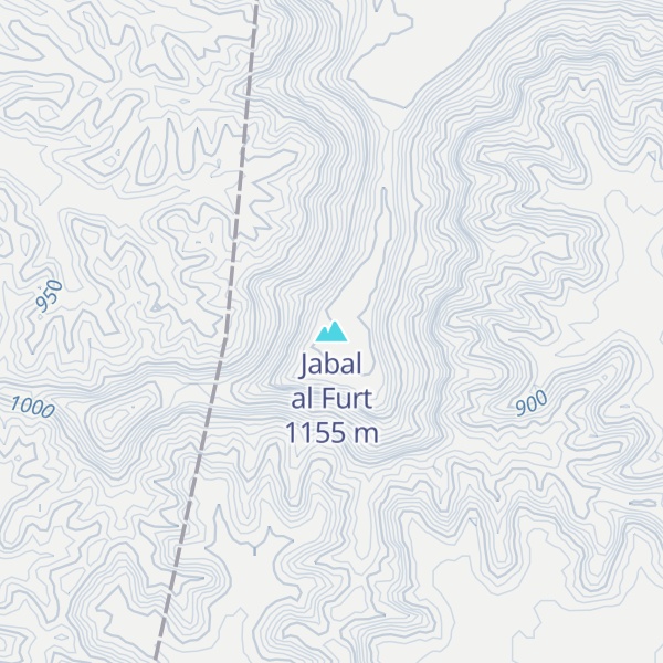 Map of Jabal al Furt