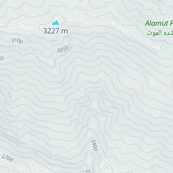 Map of Kūh-e Zarpanj Dār