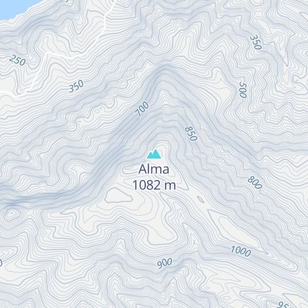 Map of Alma
