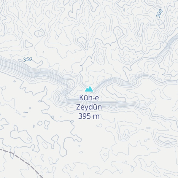 Map of Kūh-e Zeydūn