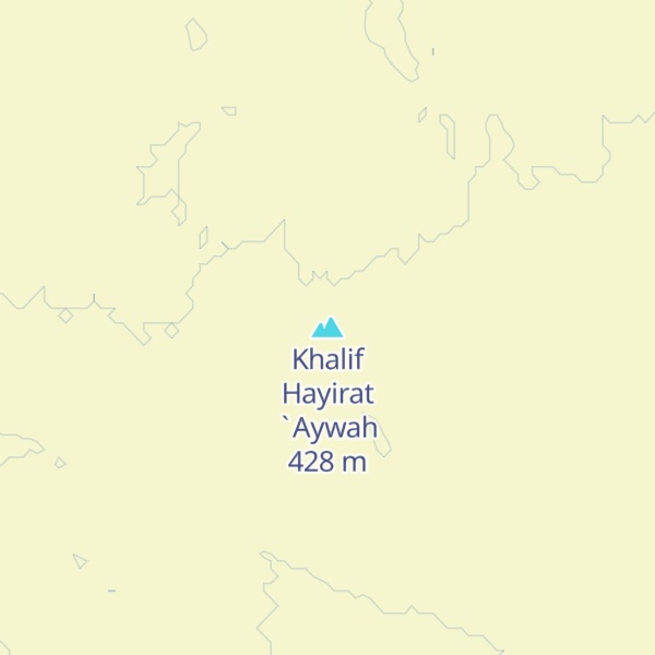 Map of Khalif Hayirat `Aywah