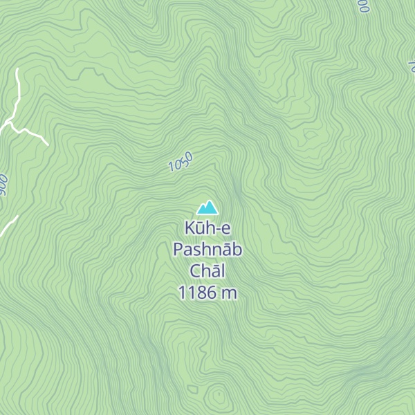 Map of Kūh-e Pashnāb Chāl