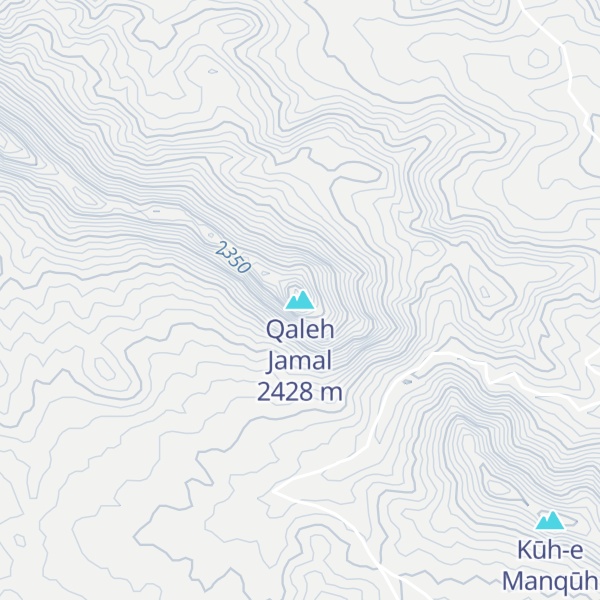 Map of Qaleh Jamal