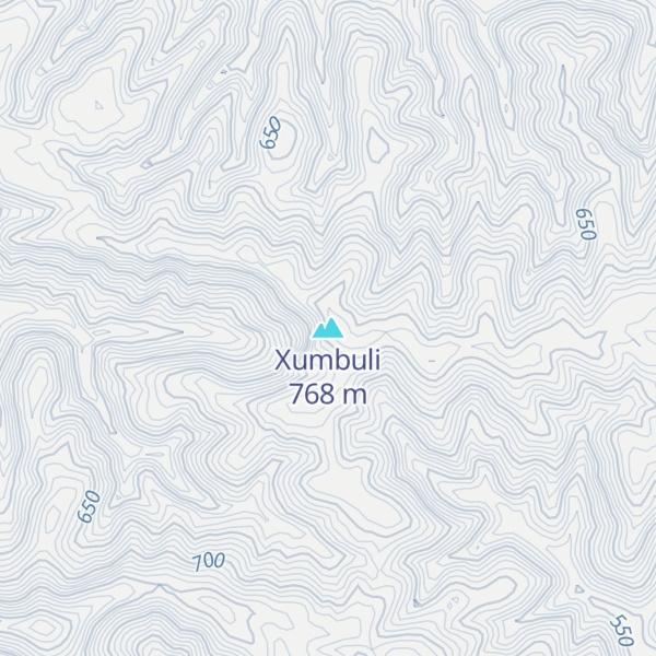 Map of Xumbuli