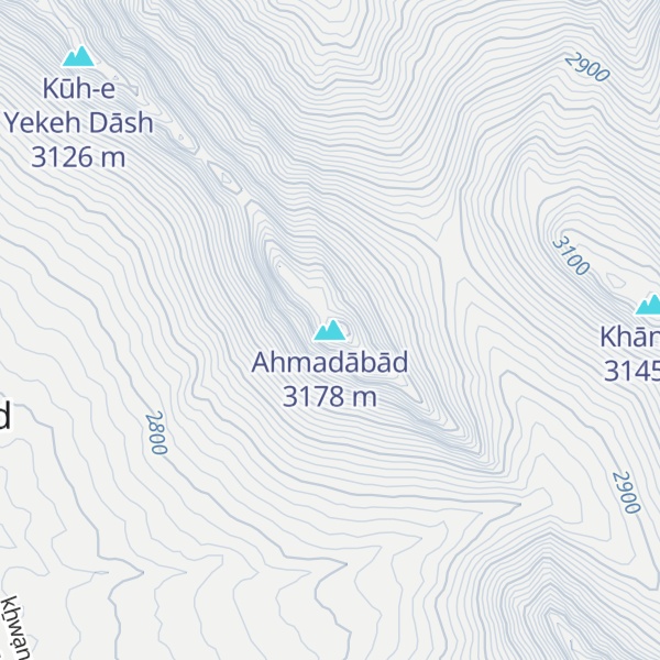 Map of Ahmadābād