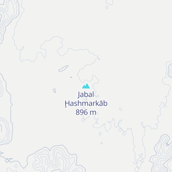 Map of Jabal Ḩashmarkāb