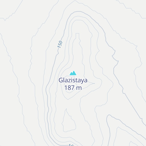 Map of Glazistaya