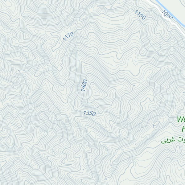 Map of Kūh-e Razan Kūl