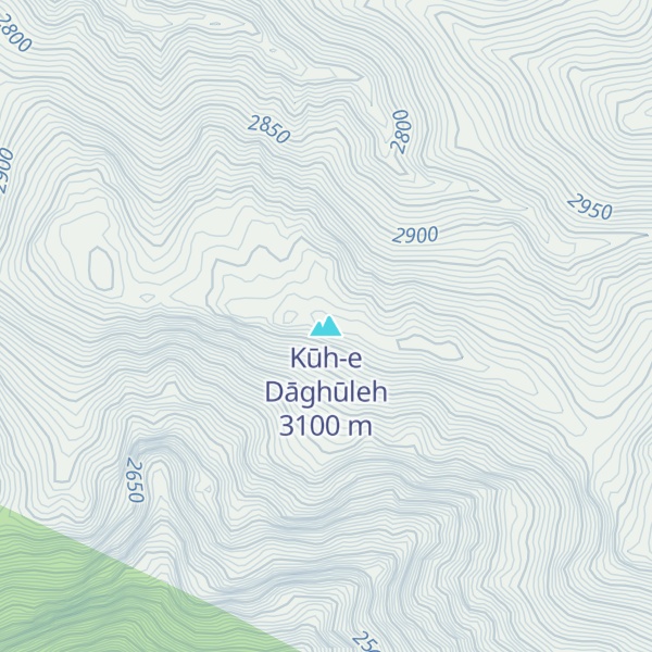 Map of Kūh-e Dāghūleh