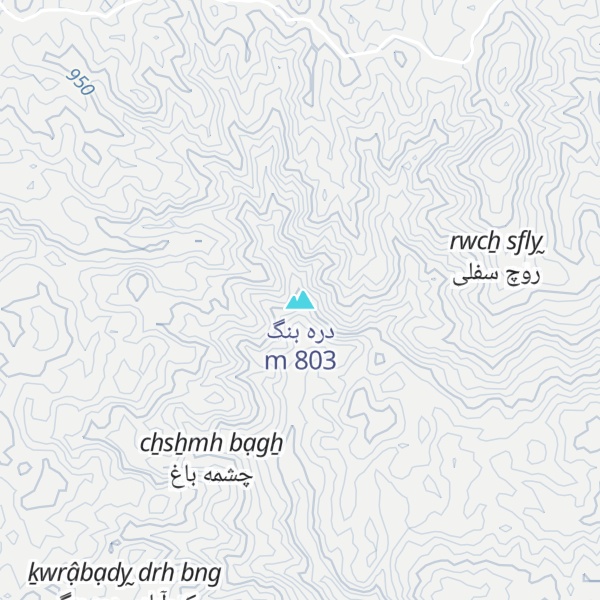 Map of دره بنگ
