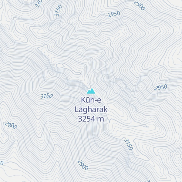 Map of Kūh-e Lāgharak