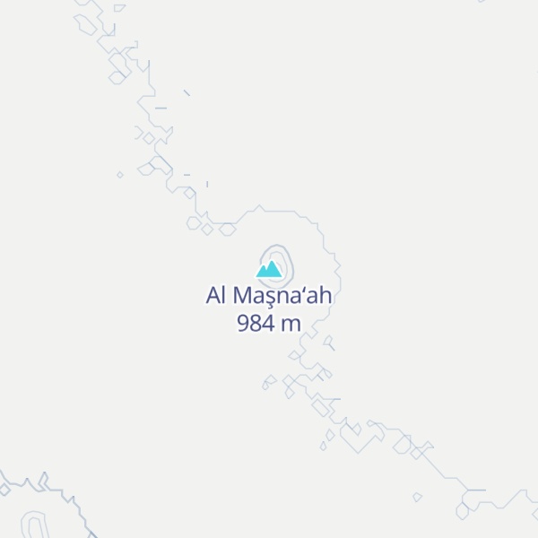Map of Al Maşna‘ah