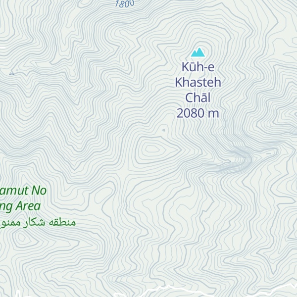 Map of Kūh-e ‘Āshegh Darreh