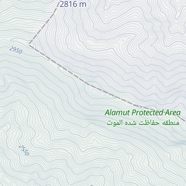 Map of Kūh-e Ārang