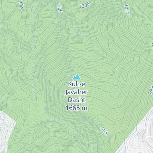 Map of Kūh-e Javāher Dasht