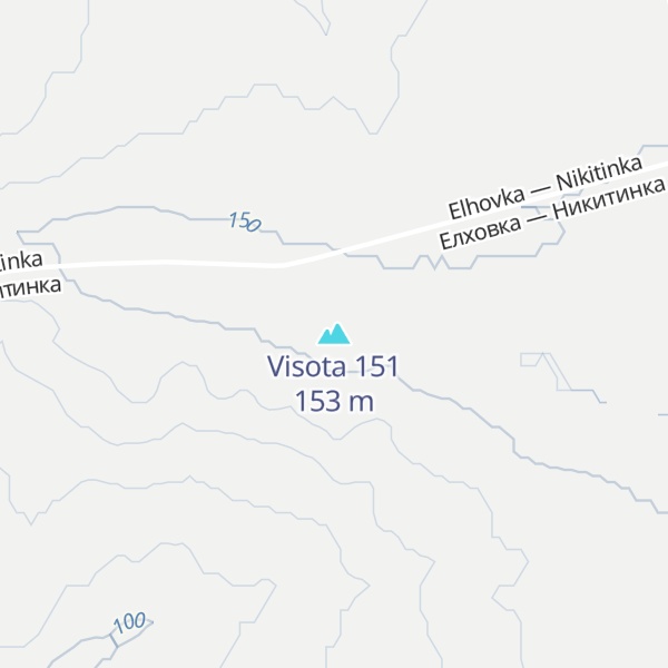 Map of Visota 151
