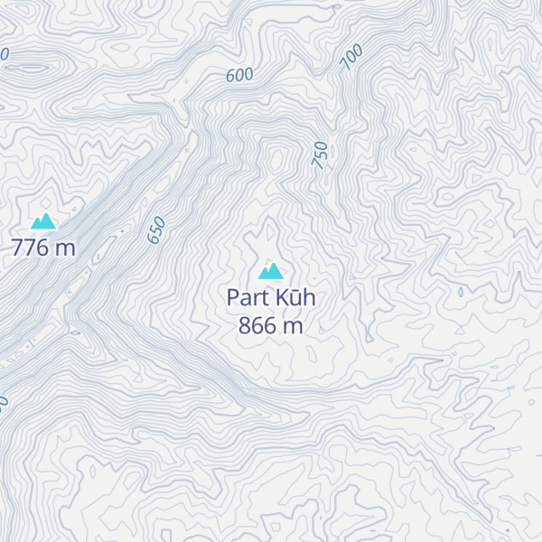 Map of Part Kūh