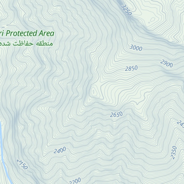 Map of Kūh-e Rag Āb