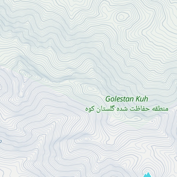 Map of Kūh-e Kāsān