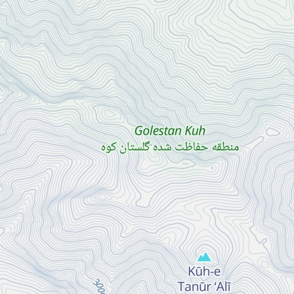 Map of Shanestān