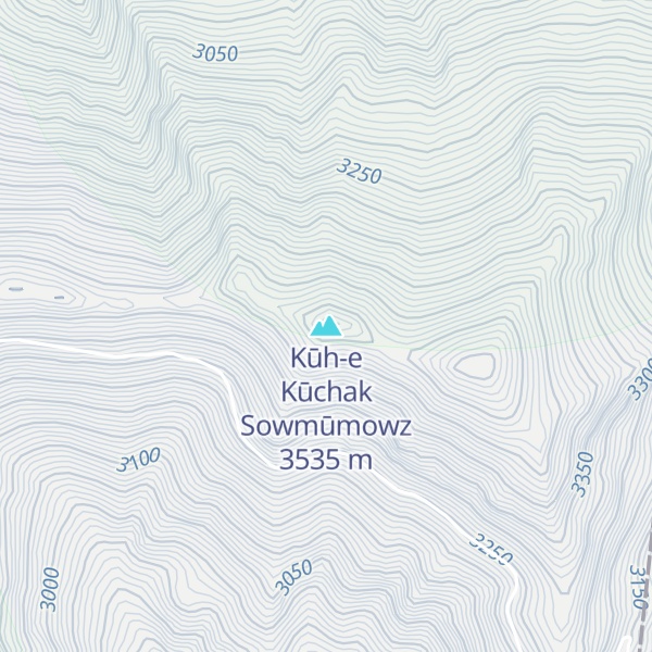 Map of Kūh-e Kūchak Sowmūmowz