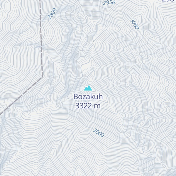 Map of Bozakuh