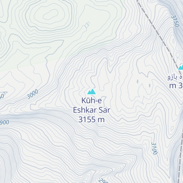 Map of Kūh-e Eshkar Sar