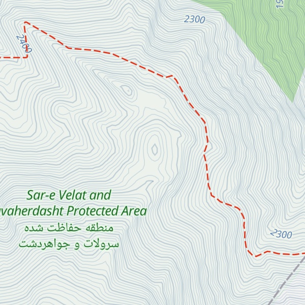 Map of Kūh-e Pāgūn Sar