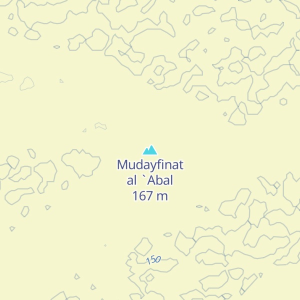 Map of Mudayfinat al `Abal