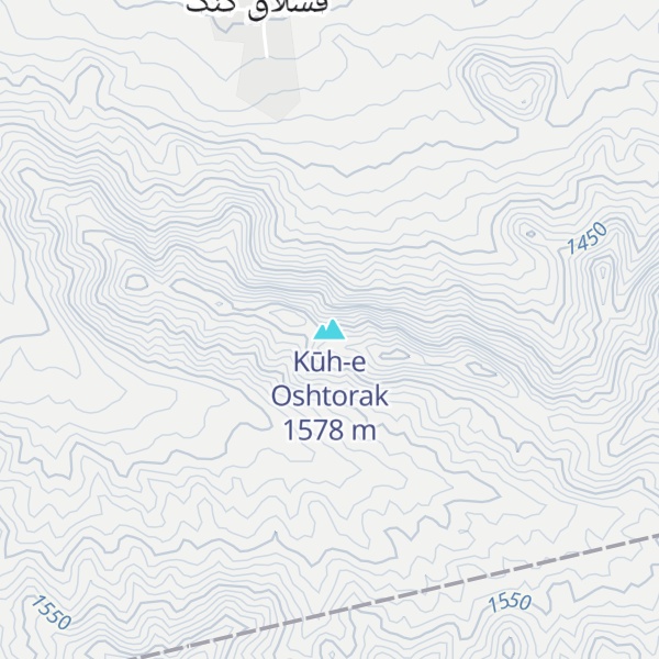Map of Kūh-e Oshtorak