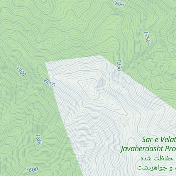 Map of Tamāshā Kūh