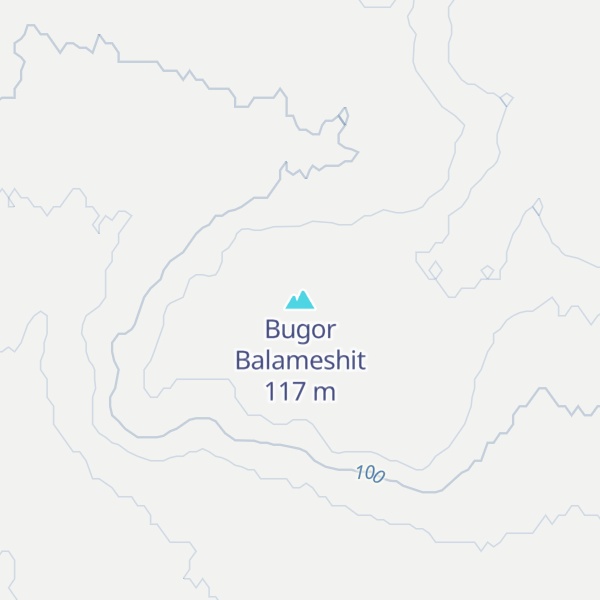 Map of Bugor Balameshit