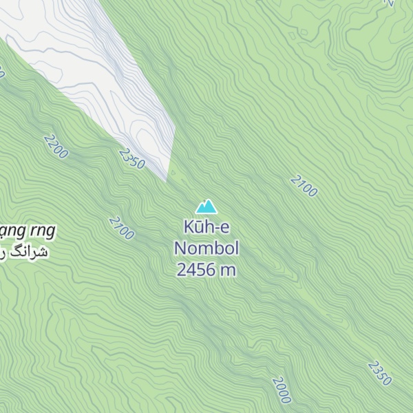 Map of Kūh-e Nombol