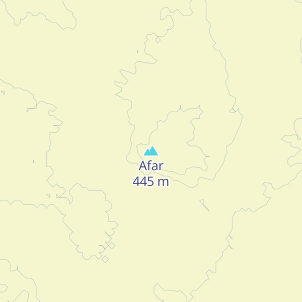 Map of Afar