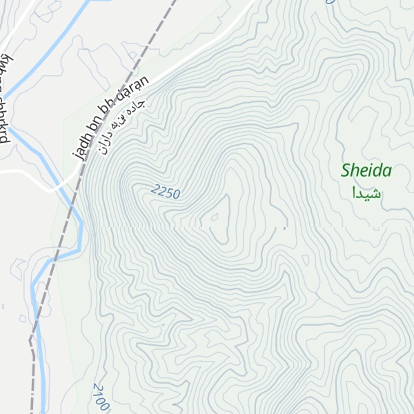 Map of Kūh-e Qāsh-e Mollā ‘Abdollāh