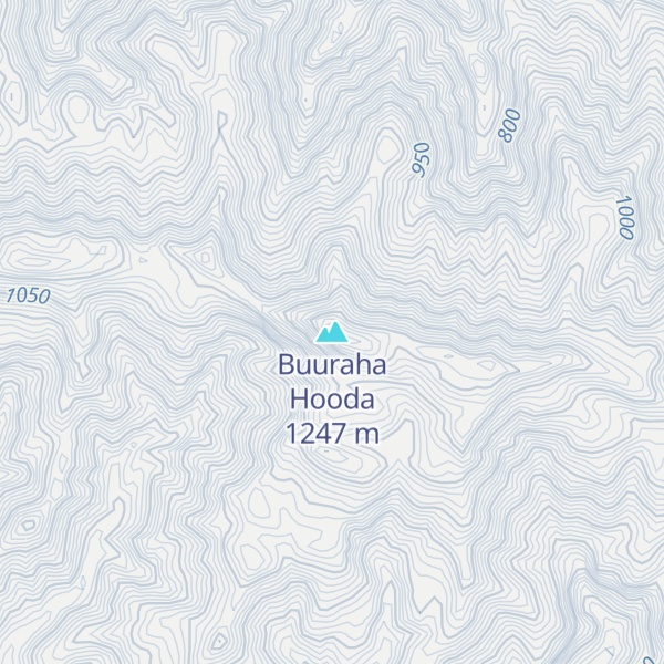 Map of Buuraha Hooda